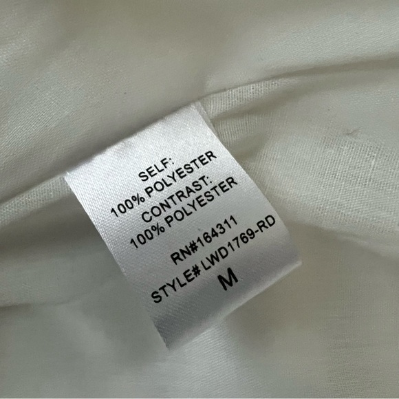 Aura NEW White Lace Tulle Wedding Cocktail Reception Prom Dress - Picture 12 of 16